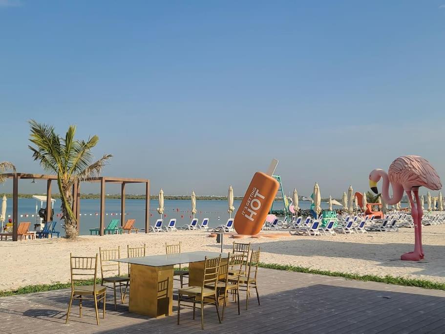 Luxury Apartment In Yas Island Abu Dhabi Bagian luar foto